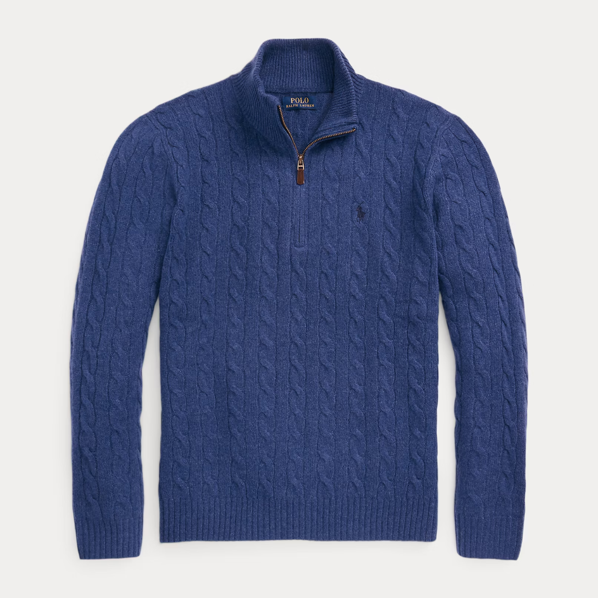 Pull en Laine et Cachemire à Motif Torsadé